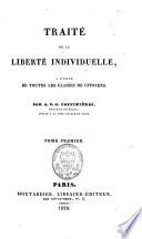Traité de la liberté individuelle