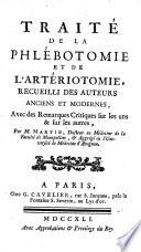 Traite de la phlebotomie et de l'arteriotomie ...