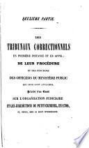 Traité de la procédure des tribunaux criminels