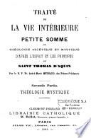 Traité de la vie intérieure