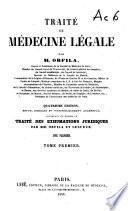 Traité de médecine légale
