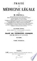 Traité de médecine légale