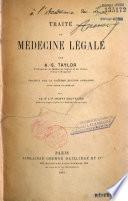 Traité de médecine légale