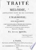 Traité de mélodie
