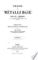 Traité de métallurgie