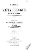 Traité de métallurgie
