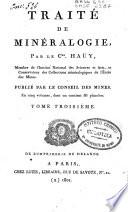 *Traite de mineralogie. Tome 1.[-4.].