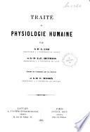 Traité de physiologie humaine