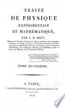 Traité de physique expérimentale et mathématique
