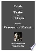Traité de politique pour la Démocratie et l'Ecologie