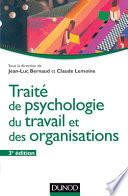 Traité de psychologie du travail et des organisations