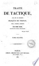 Traité de tactique par De Ternay