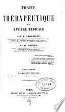 Traité de thérapeutique et de matière médicale v.1, 1855