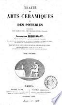 Traité des arts céramiques ou des poteries