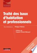Traité des baux d'habitation et professionnels