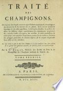 Traité des champignons, ouvrage dans lequel