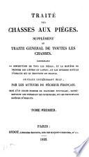 Traité des chasses aux piéges