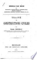 Traité des constructions civiles