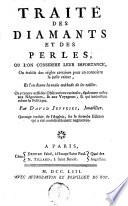 Traité des diamants & des perles; traduit de l'anglois par Chappotin S. Laurent