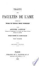 Traité des facultés de l'âme