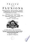 Traité des fluxions