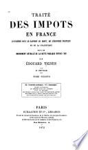 Traité des impôts en France