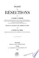 Traité des résections