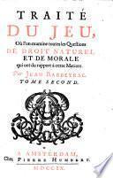 Traité du jeu,