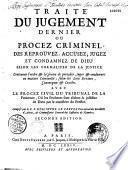Traité du jugement dernier...par le R. P. Hyacinthe Le Febvre