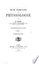 Traité élémentaire de physiologie