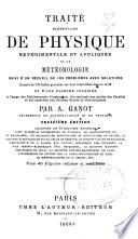 Traité élémentaire de physique expérimentale et appliquée et de météorologie