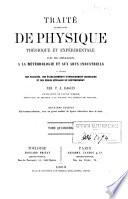 *Traité élémentaire de physique théorique et expérimentale avec les applications à la météorologie et aux arts industriels