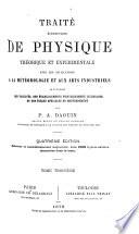 Traité élémentaire de physique théorique et expérimentale