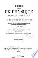 Traité élémentaire de physique théorique et expérimentale