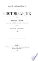 Traité encyclopédique de photographie