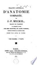 Traité général d'anatomie comparée