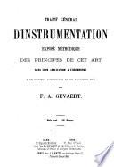 Traité général d'Instrumentation