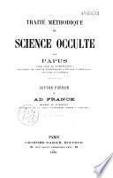 Traité méthodique de science occulte