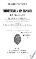 Traité pratique des empêchements et des dispenses du mariage