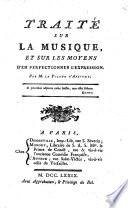 Traité sur la musique
