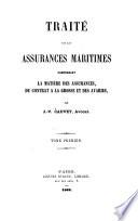 Traité sur les assurances maritimes