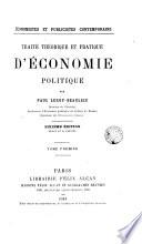 Traité théorique et pratique d'economie politique