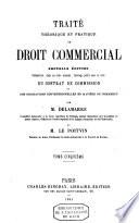 Traité théorique et pratique de droit commercial