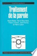 Traitement de la parole