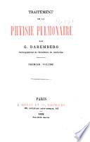 Traitement de la phtisie pulmonaire