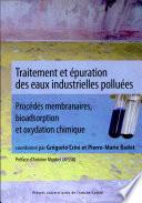 Traitement et épuration des eaux industrielles polluées