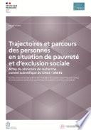 Trajectoires et parcours des personnes en situation de pauvreté et d'exclusion sociale