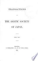 Transactions of the Asiatic Society of Japan