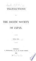 Transactions of the Asiatic Society of Japan