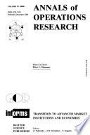 Transition to Advanced Market Institutions and Economies